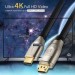 Cáp chuyển đổi Displayport 1.2 sang HDMI 2.0 Ugreen 40433 1.5M Màu đen, Hỗ trựo Full HD, Tốc độ 10,8 Mbps