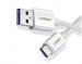 Dây sạc nhanh USB Type C 5A Super Charger Ugreen 40889 dài 2m, Bọc thiết, vỏ nhựa TPE