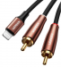 Cáp audio âm thanh Lightning sang 2 RCA Ugreen 40897 dài 1m, Hỗ trợ MFi Apple Certified