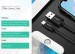Cáp sạc USB Lightning cho IPhone Ugreen 40987 dài 2m Tốc độ 480Mbps, Sạc nhanh 