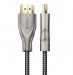 Cáp tín hiệu HDMI chuẩn 2.0 Ugreen 50108 2M, Dây bọc lưới đầu hợp kim cao cấp