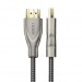Cáp HDMI 2.0 Carbon 3m chuẩn 4K@60MHz Ugreen 50109 mạ vàng cao cấp