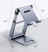 Giá đỡ điện thoại để bàn Ugreen 50324 Hợp kim nhôm cao cấp, Tăng giảm chiều cao
