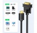 Cáp chuyển đổi HDMI sang DVI 24+1 Ugreen 50349 dài 3m, Thuần đồng HD133, Full HD 1080P