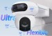 Camera quay 360° 2 mắt kép Ezviz CS-H90 (4MP+4MP), Phát hiện người và phương tiện, Ban đêm có màu 40m