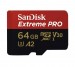 Thẻ nhớ MicroSD Máy quay phim, Actioncam SanDisk SDSQXCU-064G-GN6MA 64GB  đọc 200MB/s - ghi 90MB/s, Ghi hình 4K UHD