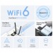 Card Wi-Fi 6 Bluetooth 5.3 PCIe Mercusys MA80XE Chuẩn AX3000, Hỗ Trợ Băng Thông HE160, Băng Tần Kép 2402Mbps, Có MU-MIMO