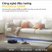 Robot hút bụi lau nhà Roborock QR 798 Lực Hút 10.000Pa, Lau Xoay Kép Thông Minh, Giặt & Sấy Khô Giẻ, Tránh Vật Cản & LiDAR 360°, Lau giẻ