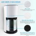 Máy lọc không khí Levoit Core 300 Lọc 3 giai đoạn, Hút gió 360 độ, Công nghệ VortexAir, Điều khiển bằng giọng nói, AC 120V, 60Hz