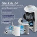 Bộ lọc không khí HEPA 3 Lớp Levoit Core Mini Pro Tích hợp xông tinh dầu, Lọc sạch 99% Bụi mịn cho phòng 20m2, Công nghệ QuietKEAP 27dB