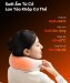 Gối Massage Cổ Breo C1 - Thiết Kế Chữ U, 3 Chế Độ Thư Giãn, 4 Đầu Rung, Sưởi Ấm 45°C, Mút Hoạt Tính