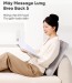 Máy Massage Lưng Breo Back 5, Tích hợp 5 kỹ thuật massage, 10 đầu massage linh hoạt, Chườm nóng rộng, Tia hồng ngoại 770nm