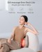 Gối Massage Breo Back Lite Có tay cầm, Tích hợp chườm ấm, Cụm đầu massage 3D nhào nặn chân thực, Pin 2000mAh