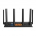 Router Wi-Fi 7 TP-Link Archer BE600 Ba băng tần 2,4GHz, 5GHz, 6GHz 1 Cổng 10 Gbps WAN/LAN + 4 Cổng 2.5 Gbps, 6 Ăng-ten ngoài, Tốc độ 9.7 Gbps