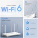 Bộ Phát Wi-Fi 6 TP-Link AX3000 Archer AX56(White Version) Băng tần kép, Tốc độ 3000 Mbps, 6 Ăng-ten ngoài, Hỗ Trợ EasyMesh, Beamforming