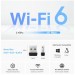 USB Wi-Fi 6 Siêu Nhỏ Gọn TP-Link Archer TX1U Nano Tốc độ 287 Mbps, MU-MIMO & OFDMA, Thiết kế nhỏ gọn, Cắm là Chạy
