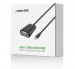 Cáp chuyển đổi USB Type-C 2.0 sang Com RS232 Ugreen 70612 Dài 1,5M, Tốc độ 1Mbps, Lõi đồng nguyên chất