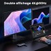 Hub chuyển đổi USB-C 7 trong 1 Ugreen 45379 CM639 – 2 HDMI 4K@60Hz, 2 USB-A 5Gbps, 2 USB-C 10Gbps, PD 100W