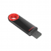 USB SanDisk Cruzer Dial USB Flash Drive, CZ57 16GB, USB 2.0, Black, retractable design; robust pivot, SDCZ57-016G-B35