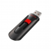 USB SanDisk Cruzer Glide 3.0 USB Flash Drive  CZ600 16GB  USB3.0 Black with red slider  retractable design SDCZ600-016G-G35