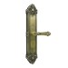 Khóa cửa gỗ bằng đồng PHGLock FP5006 màu đồng và đồng xanh, mở khóa bằng vân tay, thẻ từ MI, mật mã & chìa cơ