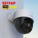 Camera ngoài trời 360 Imou IPC-S21FAP, 2MP, H.264, tích hợp mic,  phát hiện con người
