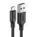 Cáp sạc nhanh 2A dài 50cm Ugreen 60135 US289 màu đen, USB 2.0 A đến Micro USB