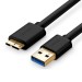 Dây cáp USB 3.0 sang Micro USB 3.0 Ugreen 10840 US130 chiều dài 50cm, màu đen, tốc độ lên đến 5Gbps