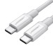 Cáp sạc dài 50cm USB type C Ugreen 60517 US264 màu trắng, sạc nhanh Quick Charge 3.0