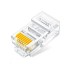 Hạt mạng Ugreen 60558 NW120 RJ45/CAT6/CAT6e, chân bấm đồng nguyên chất, mạ vàng 24K (Hộp 100 cái)