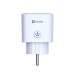 Ổ cắm điện thông minh Ezviz T30-10B-EU điều khiển từ xa bằng giọng nói, hỗ trợ Wifi 2.4Ghz, chịu lửa 750°C, tiết kiệm năng lượng