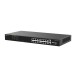 Thiết bị chia mạng PoE 16 cổng Reyee RG-ES118FGS-LP 16 cổng 10/100 BASE-T PoE/PoE+, PoE 120W, 2 uplink 1000 Mbps với 2 cổng combo
