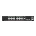 Switch quản lý PoE+ 20 cổng Reyee RG-ES220GS-P 16 cổng 10/100/1000BASE-T, 2 cổng 1000M SFP, PoE 250W, MAC 16K