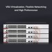 Switch 24 cổng Ruijie RG-S5310-24GT4XS-P-E 24 GE RJ45 PoE/PoE+, 4 cổng 10GE SFP+, tốc độ 3.36 Tbps, công suất PoE tối đa 1480W 
