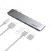 Hub chuyển đổi Ugreen 60559 CM251 5 in 1 Type C sang HDMI + 3* USB 3.0 + USB-C, 5Gpbs, PD 100W