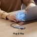 Bộ Hub chuyển đổi 4 in 1 Ugreen 15395 CM473 Type-C sang 2*USB-A 3.0 + 2*USB-C 3.0, 4K60Hz, tốc độ 10Gbps