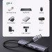Bộ chuyển Ugreen 20805 CM473 Type-A to 4*USB 3.0, 5Gbps, nguồn 5V