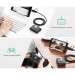 Bộ chuyển 4 in 1 Ugreen 40850 CR113 Type-C to 4*USB 3.0, dài 1M, tốc độ  5Gbps, đèn LED