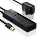 Bộ Hub 7 in 1 Ugreen 40522 US219 7*USB-A, tốc độ 5Gbps, 5V/2A