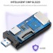 Đầu đọc thẻ USB 3.0 Ugreen 50541 CM180 hỗ trợ SD/TF/CF/MS, tốc độ truyền tải 5Gbps 