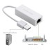 Cáp chuyển đổi Ugreen 20253 USB 2.0 sang LAN RJ45, tốc độ kết nối 10/100Mbps