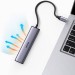 Bộ chia Ugreen 20932 CM475 Type-C to 3*USB 3.0 + LAN 1Gbps + PD 100W, tốc độ 5Gpbs, dây bọc dù