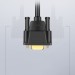 Cáp nối dài 3m Ugreen 20147 DB101 Com sang Com RS232 9 chân, mạ vàng 24K