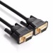 Cáp Com to Com RS232 Ugreen 20153 DB101 dây dài 1.5m, đầu tiếp xúc mạ vàng 24K, vỏ nhựa PVC