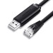 Cáp lập trình Console USB to RJ45 FTDI chính hãng Ugreen 50773 cao cấp
