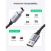 Cáp máy in 1M đầu nhôm bọc dù Type-A to Type-B Ugreen 80801 cao cấp