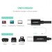 Cáp máy in USB 2.0 Type-C to USB Type-B dài 2M Ugreen 50446 (Màu đen)