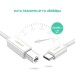 Cáp máy in USB Type C dài 1.5m Ugreen 40417 (Màu trắng)