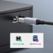 Cáp máy in USB Type-C to USB Type-B dài 2M bọc dù Ugreen 80807 cao cấp