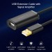 Cáp USB nối dài 5m có chíp khuếch đại chính hãng Ugreen 10319